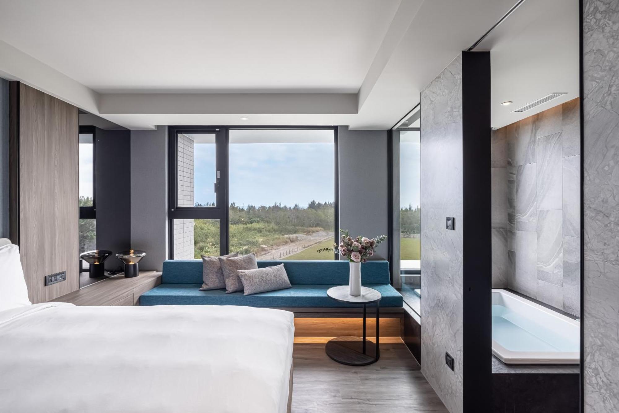 Lakeshore Hotel Hualien Taroko Shunan Rom bilde A room at the hotel